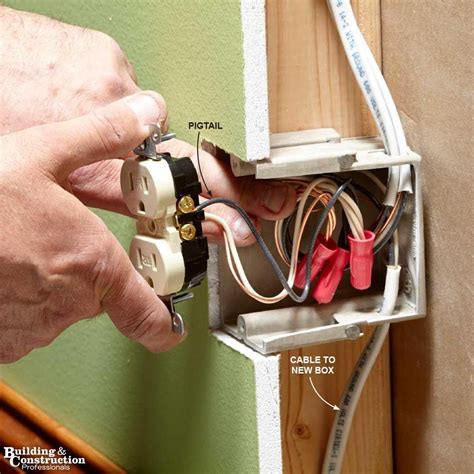 how to install commercial electrical outlet box on existing wall|install old work electrical box.